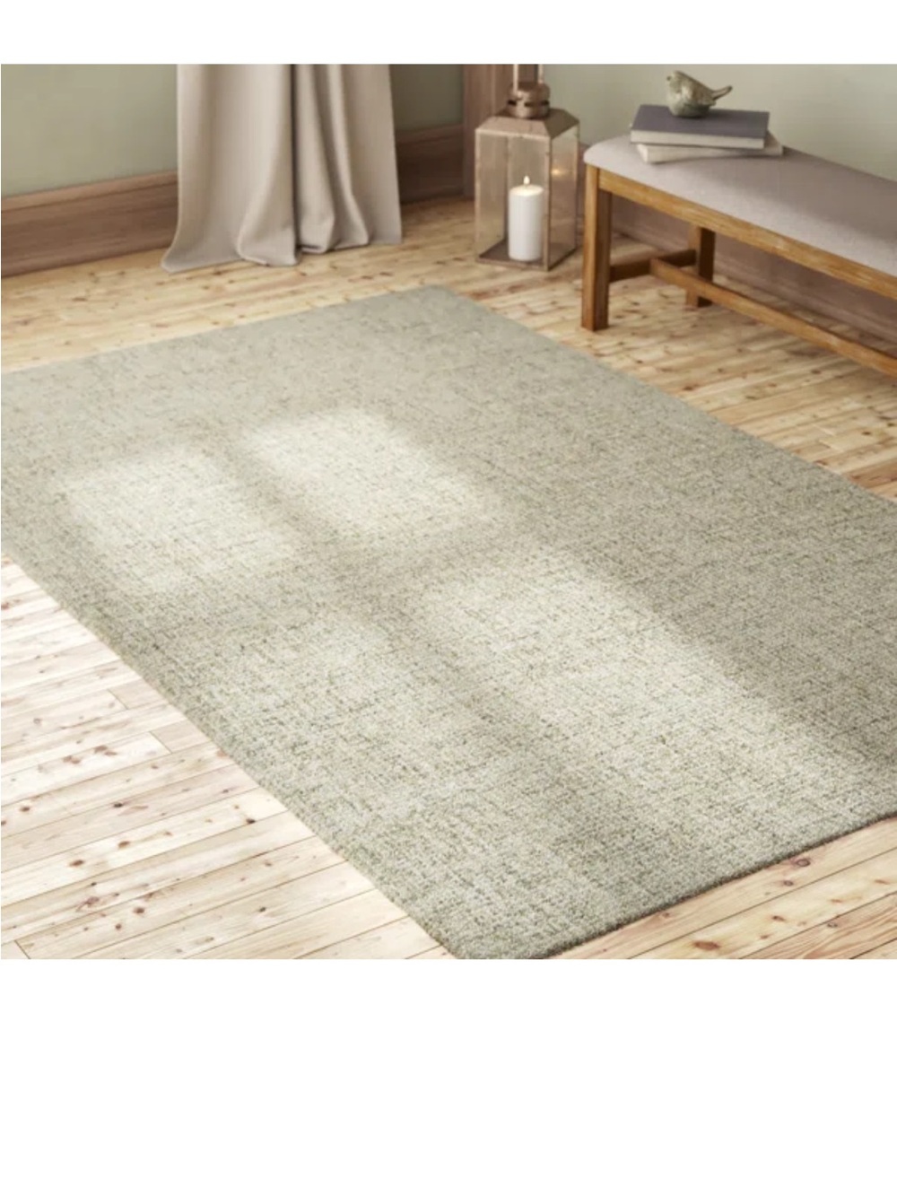 Wool 3x5 Area Rug - Picture 2 of 6